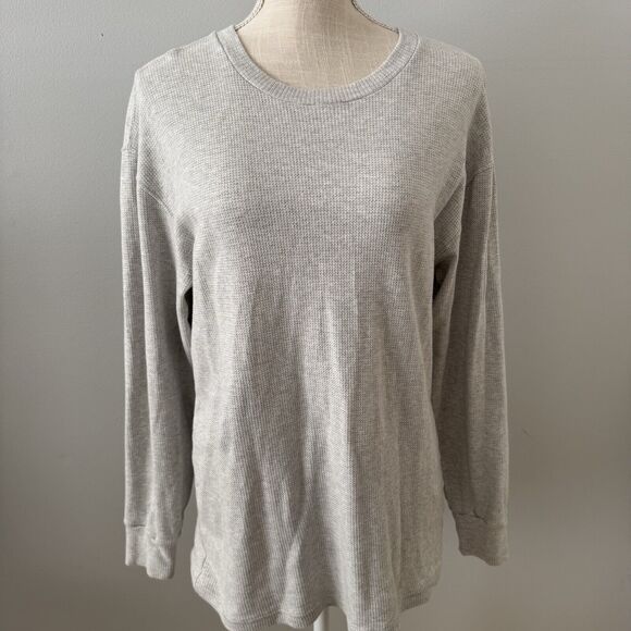 NWT Abercrombie & Fitch Soft A&F‎ Collection Relaxed Long Sleeve Thermal Size XS - Picture 1 of 7